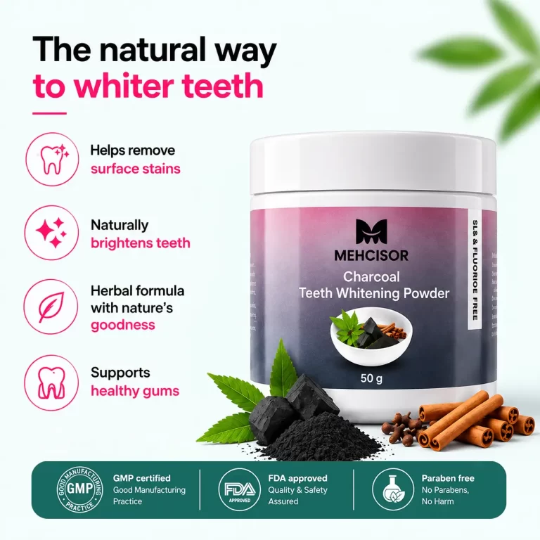 Charcoal Teeth Whitening Powder
