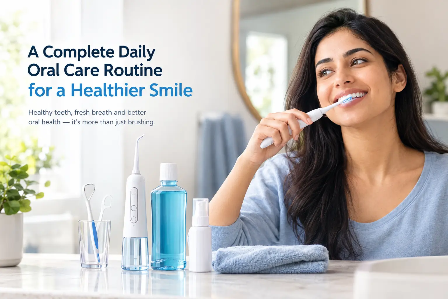 A Complete Daily Oral Care Routine for a Healthier Smile