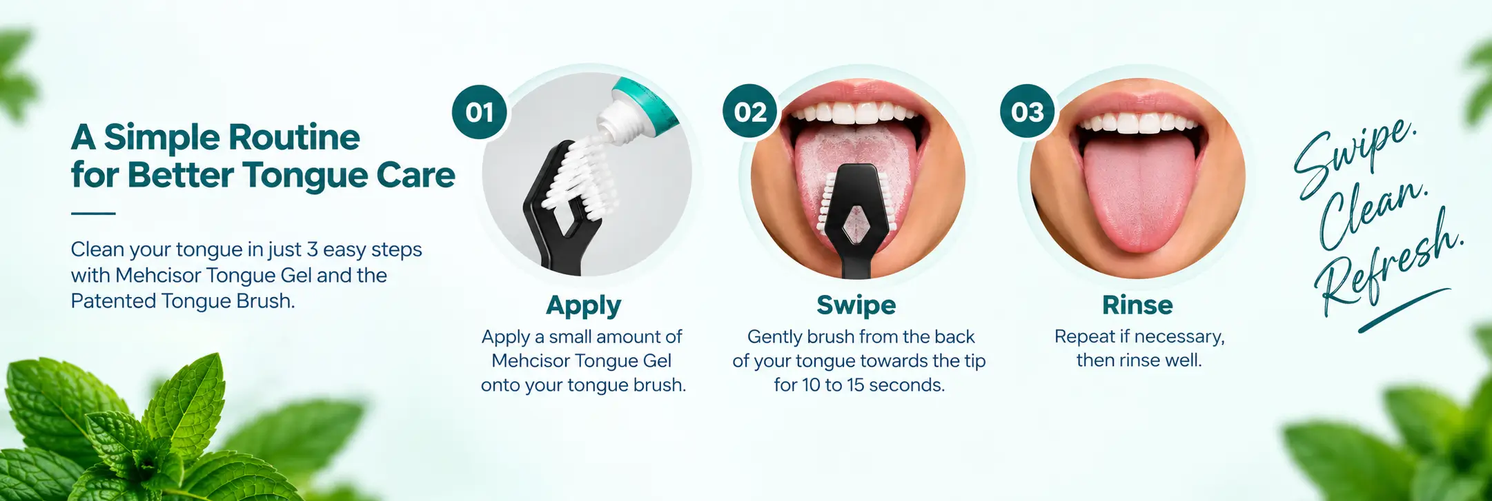 tongue care routine
